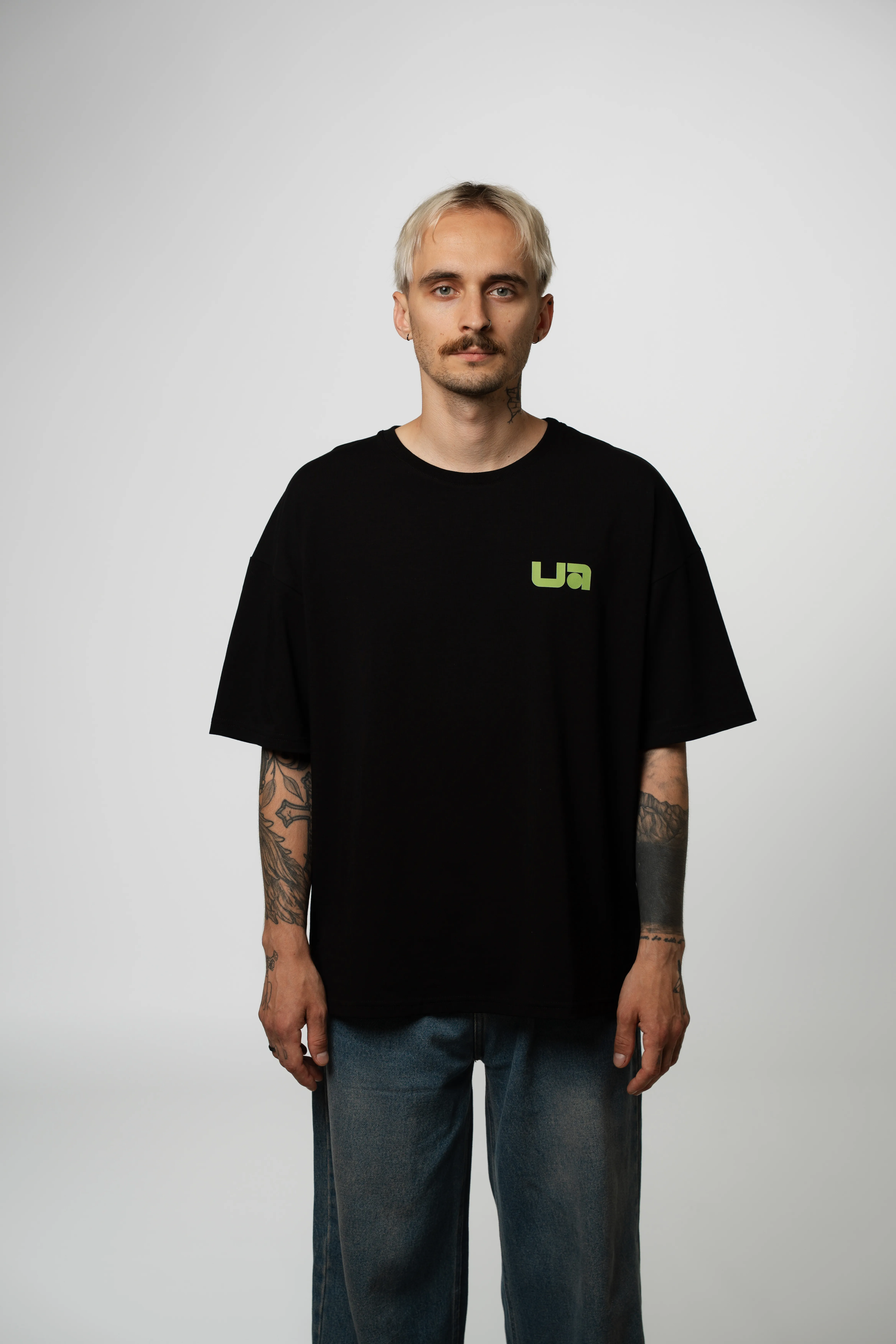 Футболка "Вболівальник" Color: Чорний, Розмір: S-M
