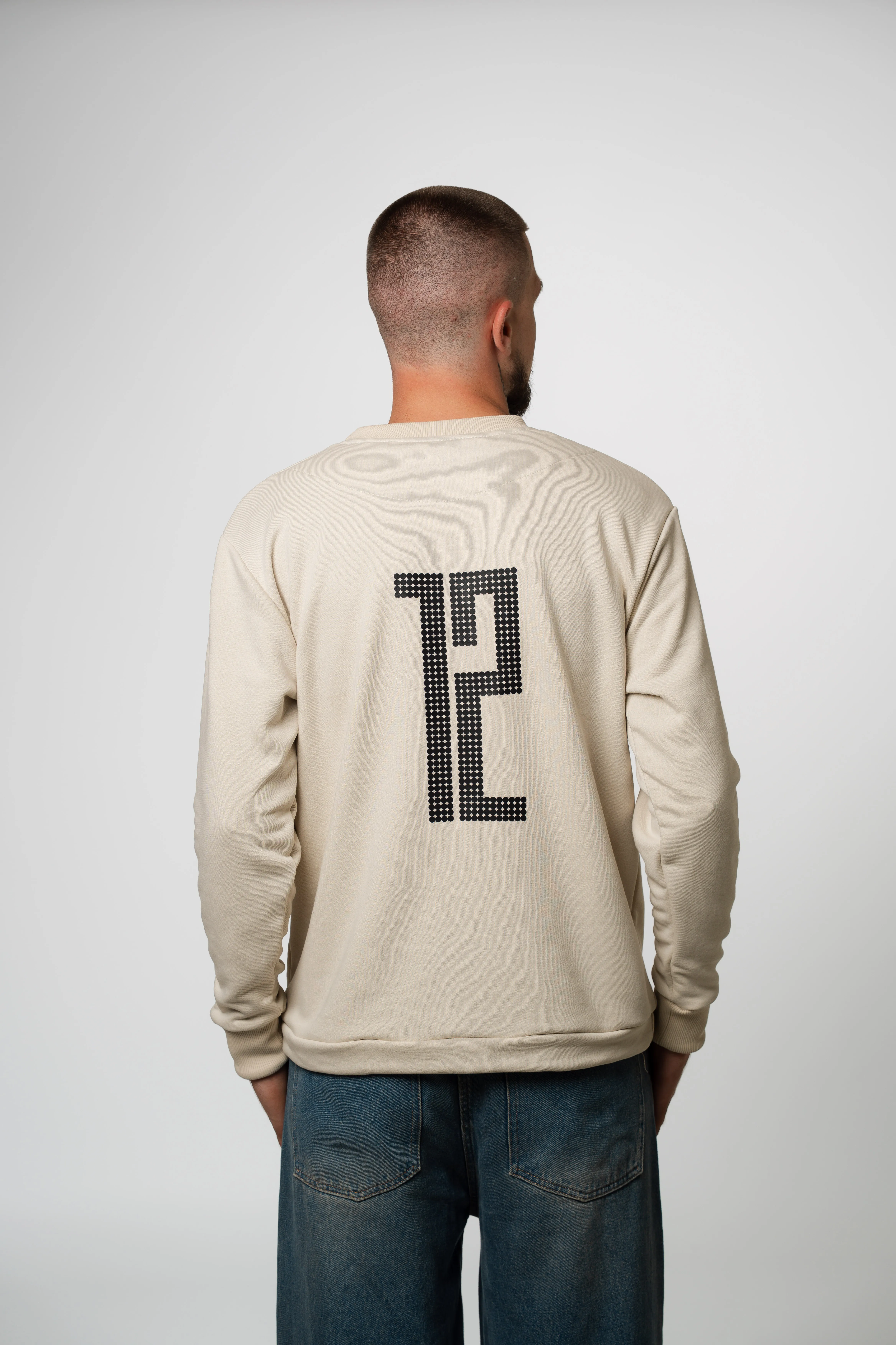 Світшот "12"бежевий Розмір: L, Color: Беж