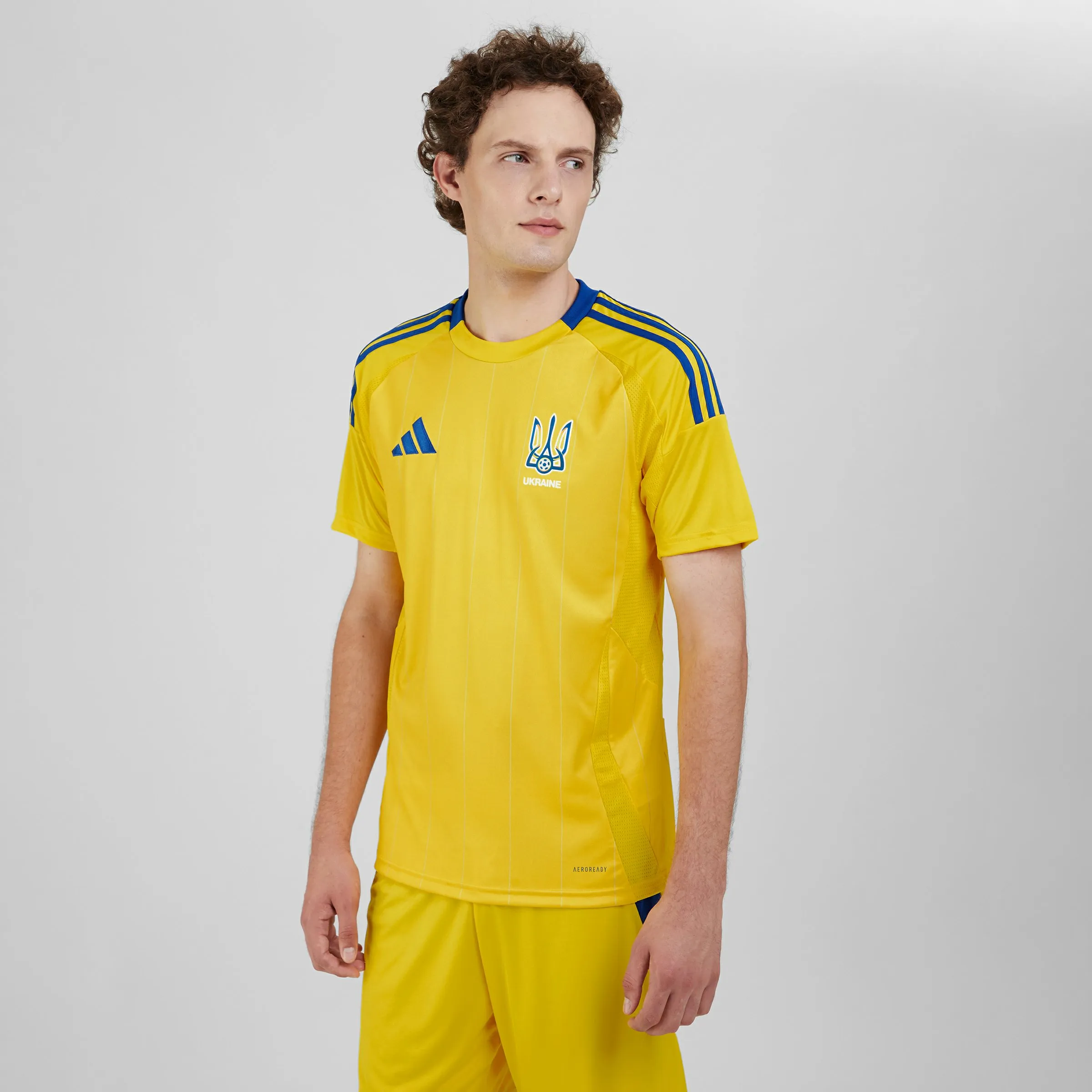Чоловіче домашнє Джерсі "Ukraine 24" Розмір: S, Color: Жовтий