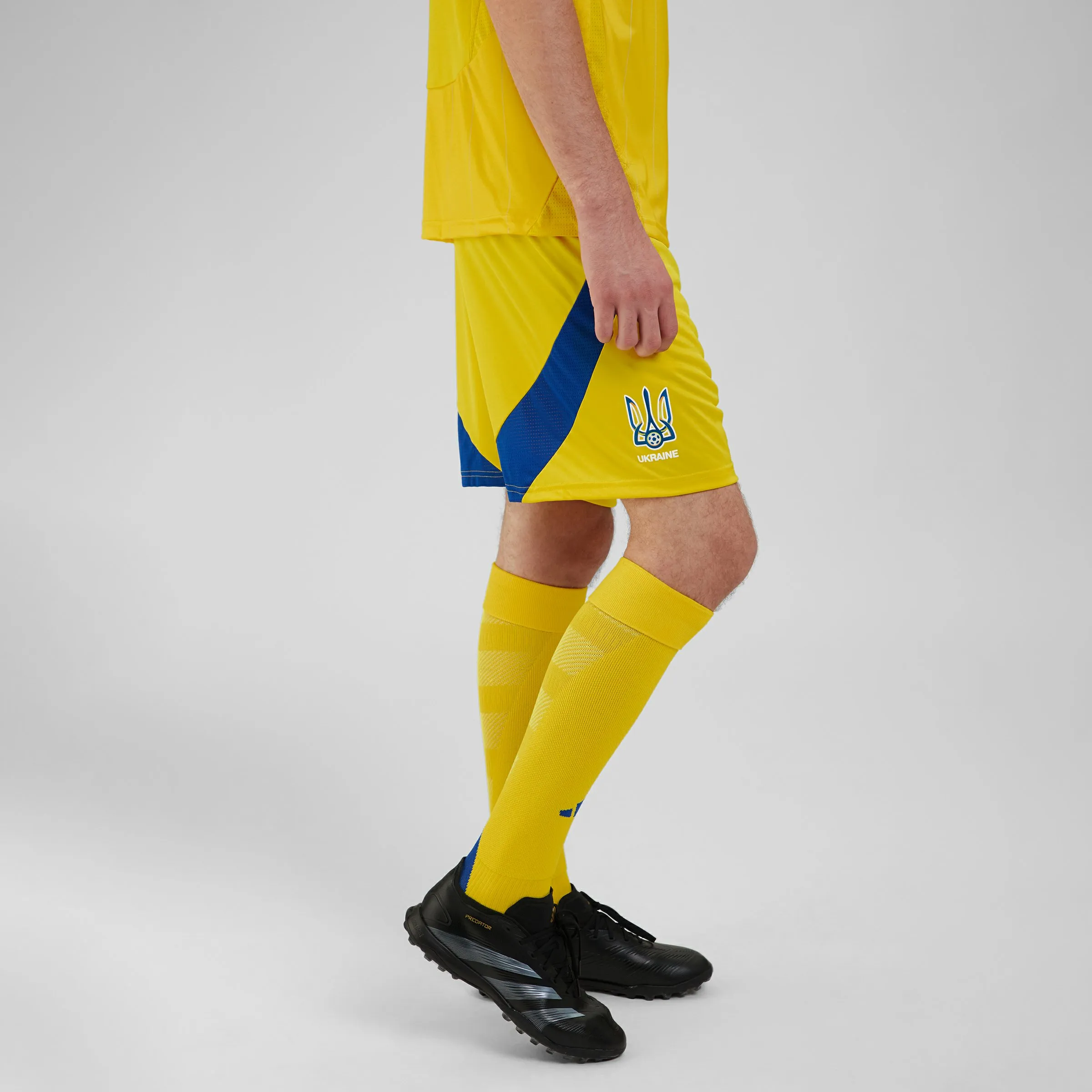 Чоловічі домашні шорти "Ukraine 24" Розмір: S, Color: Жовтий