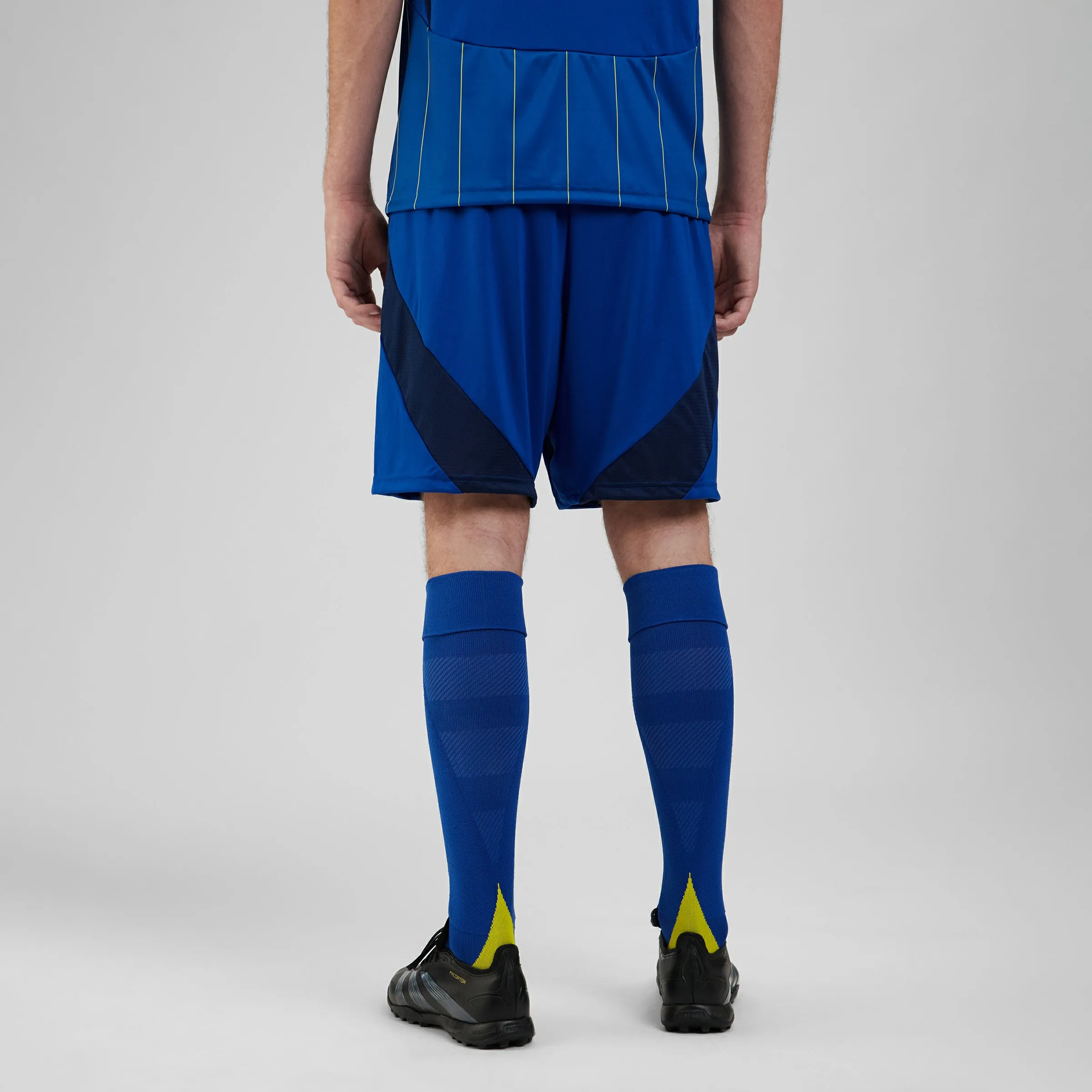 Чоловічі виїзні шорти "Ukraine 24" Розмір: S, Color: Синій