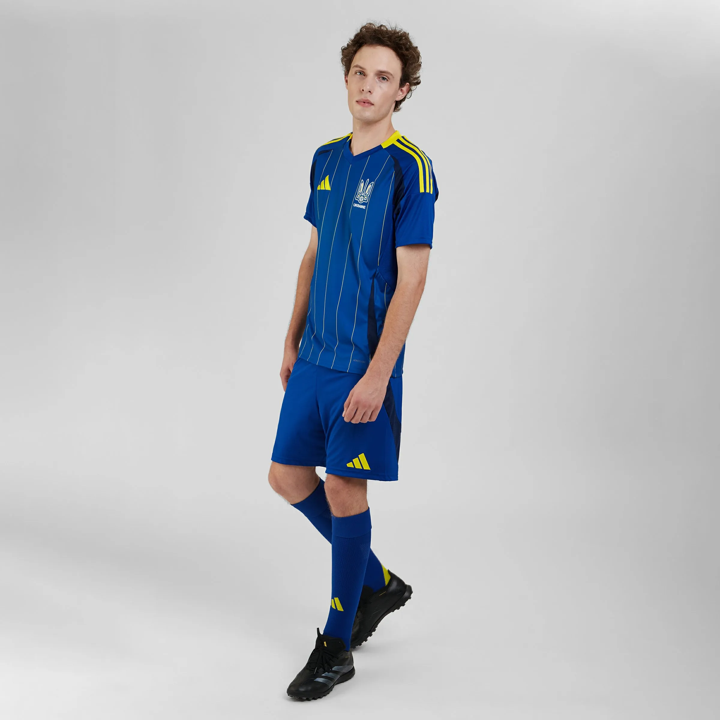 Чоловічі виїзні шорти "Ukraine 24" Розмір: S, Color: Синій