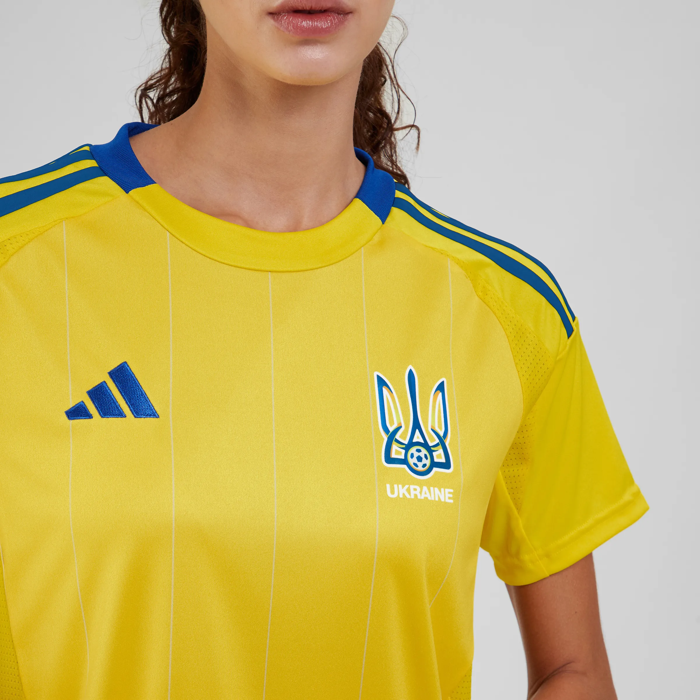 Жіноче домашнє Джерсі "Ukraine 24" Розмір: S, Color: Жовтий