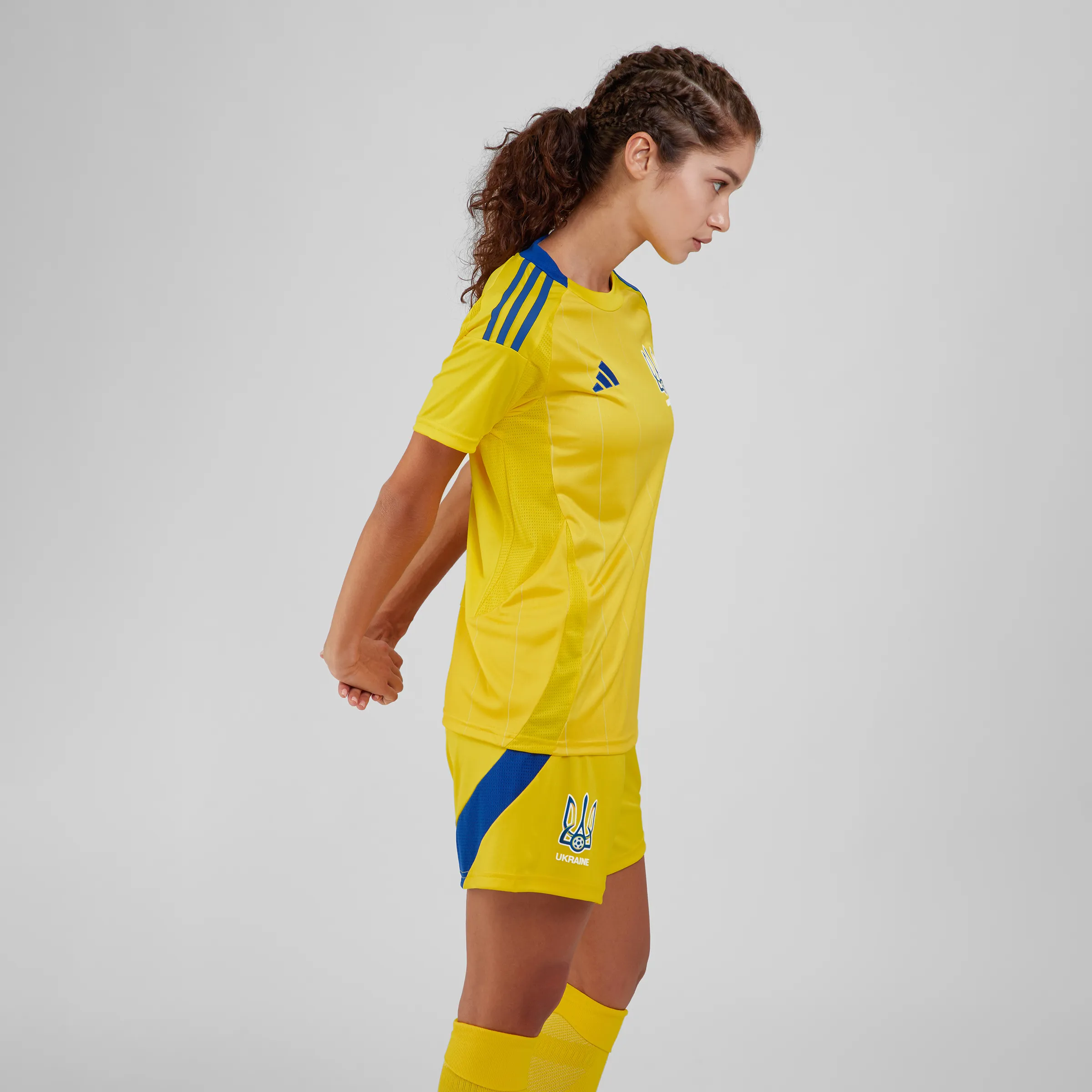 Жіноче домашнє Джерсі "Ukraine 24" Розмір: S, Color: Жовтий