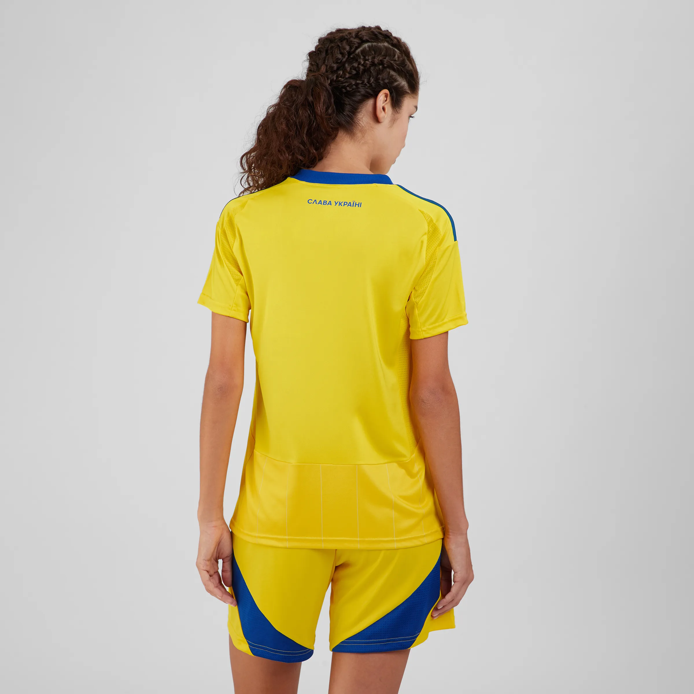 Жіноче домашнє Джерсі "Ukraine 24" Розмір: S, Color: Жовтий