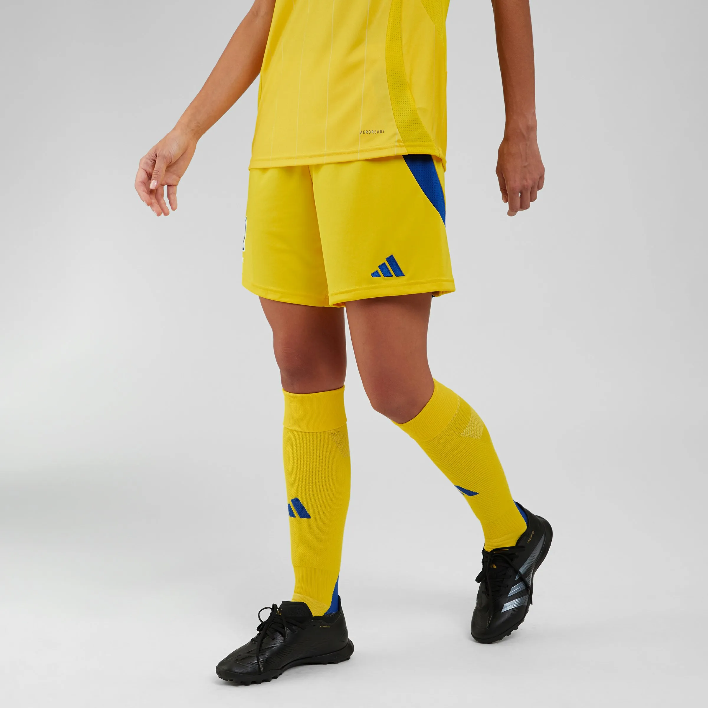 Жіночі домашні шорти "Ukraine 24" Розмір: S, Color: Жовтий