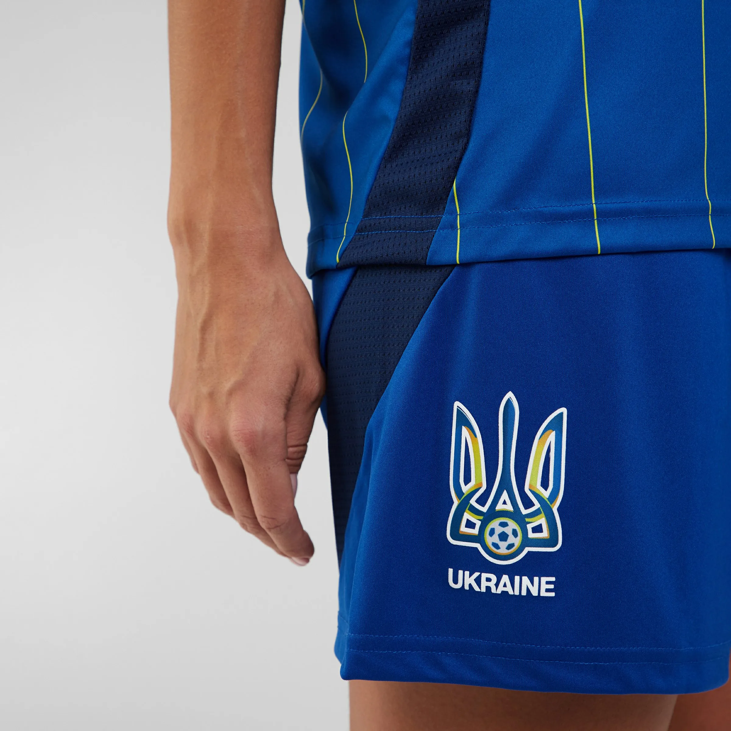 Жіночі виїзні шорти "Ukraine 24" Розмір: S, Color: Синій