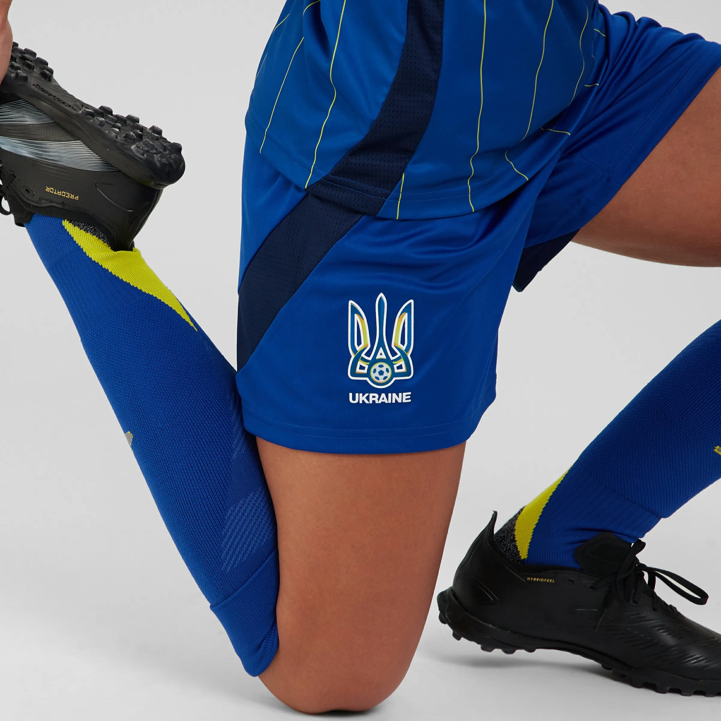 Жіночі виїзні шорти "Ukraine 24" Розмір: S, Color: Синій