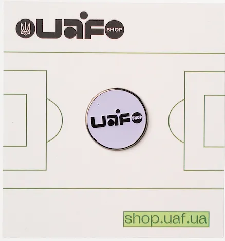 Пін круглий UAF https://shop.uaf.ua Color: Ліловий Пін круглий UAF Color: Ліловий